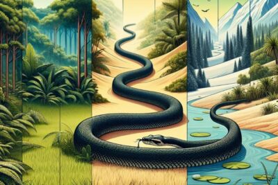 Explore the roaming habits of snakes and understand the distances they can cover in their lifetime.