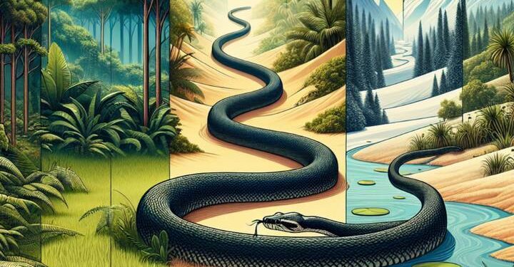 Explore the roaming habits of snakes and understand the distances they can cover in their lifetime.